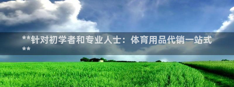 欧陆娱乐官方：**针对初学者和专业人士：体育用品代销