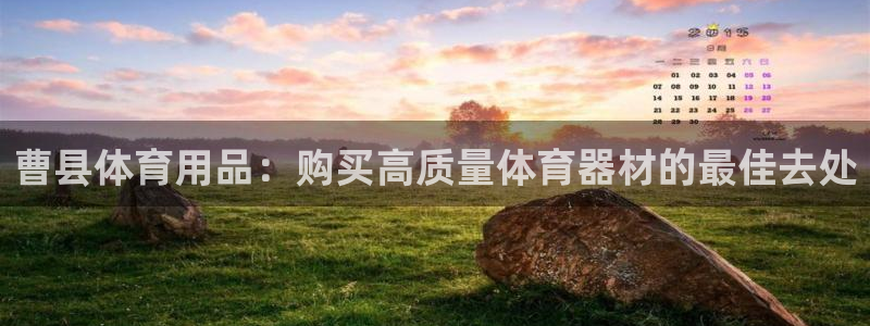欧陆娱乐平台咋样：曹县体育用品：购买高质量体育器材的