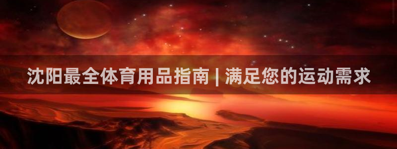 欧陆娱乐能赚钱吗：沈阳最全体育用品指南 | 满足您的