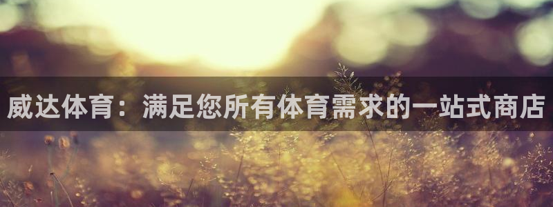 欧陆娱乐平台登录不上怎么回事：威达体育：满足您所有体