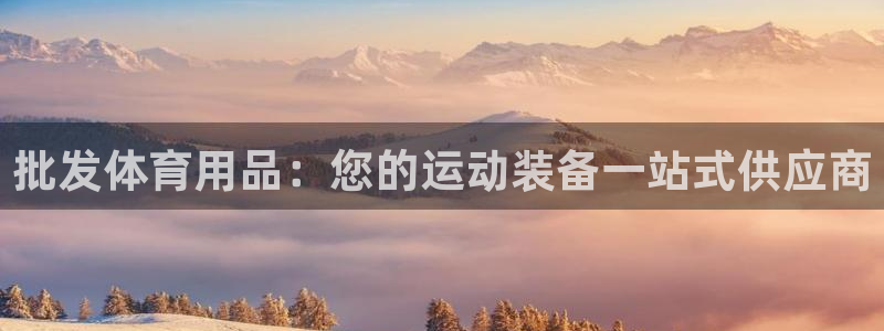 欧陆娱乐能赚钱吗现在：批发体育用品：您的运动装备一站