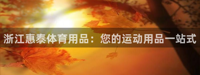 欧陆娱乐累计盈利多少就会被劝退呢：浙江惠泰体育用品：
