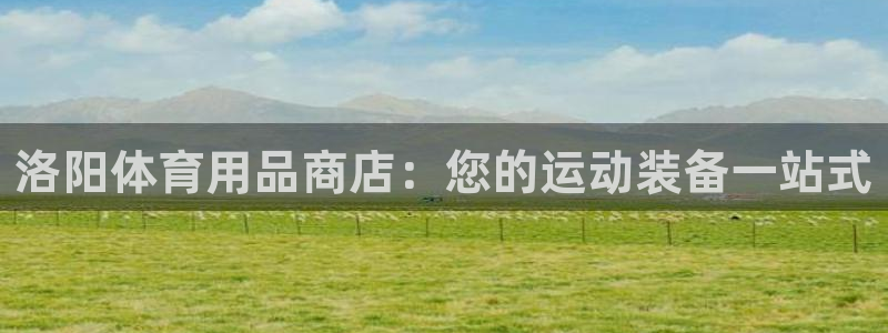 欧陆娱乐有限公司怎么样：洛阳体育用品商店：您的运动装