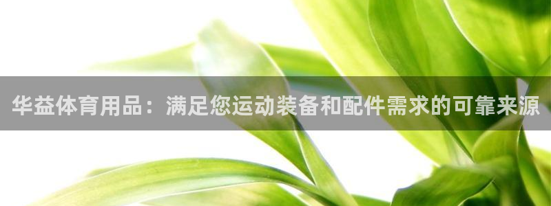 欧陆娱乐登陆官网网址：华益体育用品：满足您运动装备和