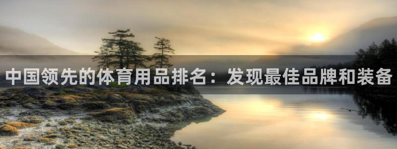 欧陆娱乐总代理：中国领先的体育用品排名：发现最佳品牌和装备